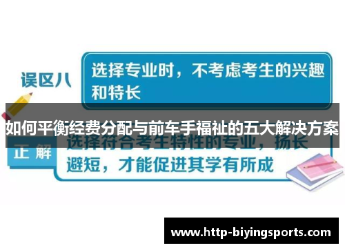 如何平衡经费分配与前车手福祉的五大解决方案