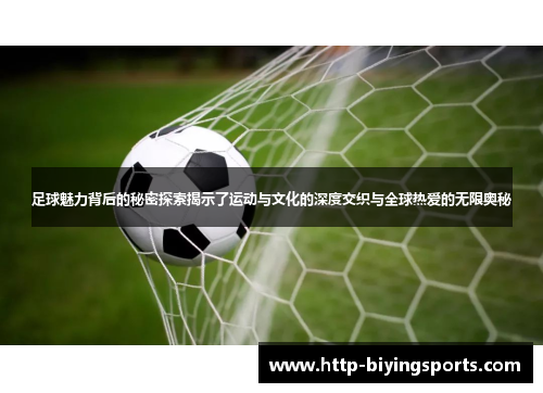 足球魅力背后的秘密探索揭示了运动与文化的深度交织与全球热爱的无限奥秘